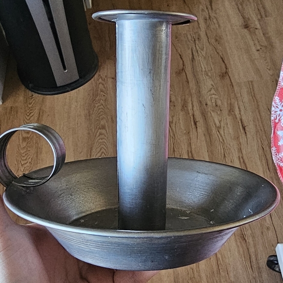 Early Antique metal candlestick holder  No rust great condition! - Picture 4 of 8